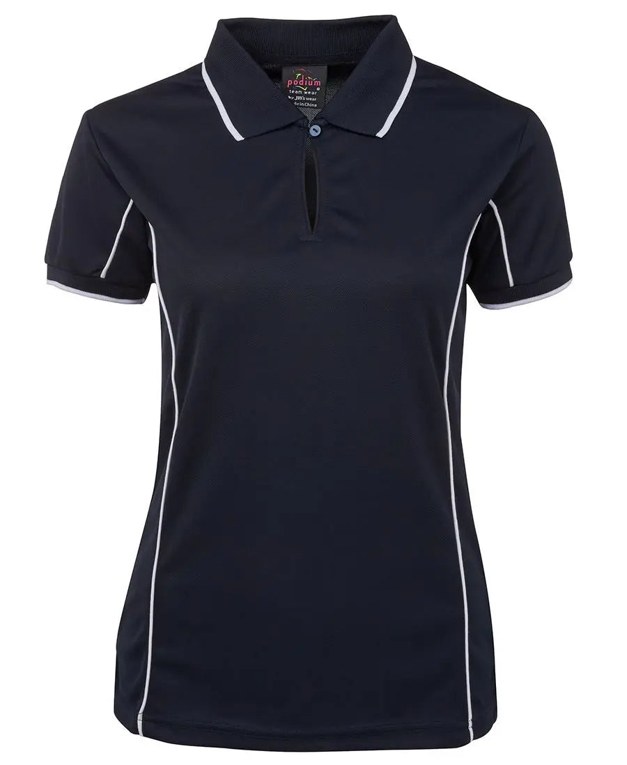 JB'S Wear Women’s Piping Work Polo 7LPI Metro Workwear